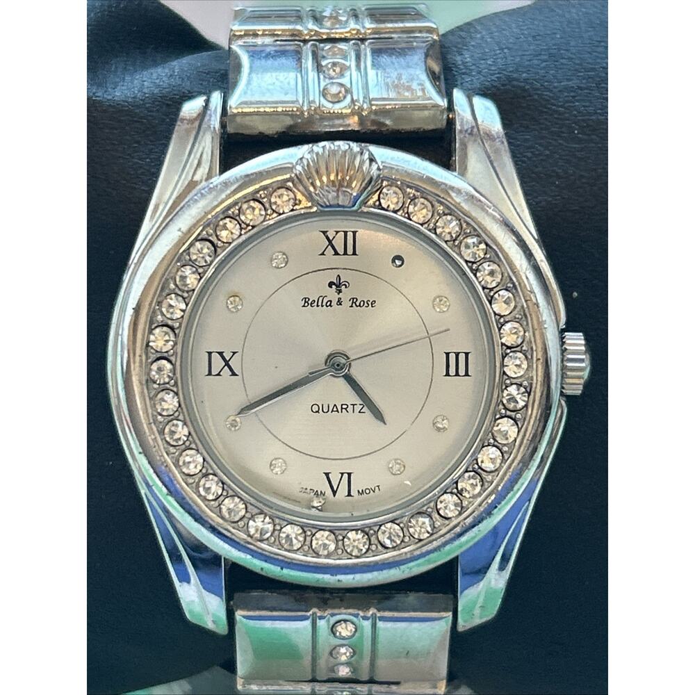 Bella & Rose Silver Tone Women’s Quartz Watch